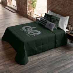 Couette légère Harry Potter Slytherin Multicouleur 250 x 4 x 270 cm Gran lit 2 persones