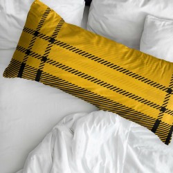 Taie d'oreiller Harry Potter Hufflepuff Multicouleur 175 Fils 45 x 110 cm