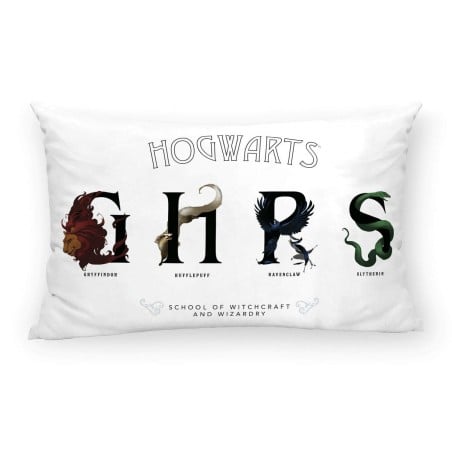 Kissenbezug Harry Potter Shields Weiß Bunt 30 x 50 cm