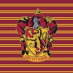 Housse de Couette Harry Potter Gryffindor Shield Multicouleur 175 Fils 220 x 220 cm Lit 2 persones