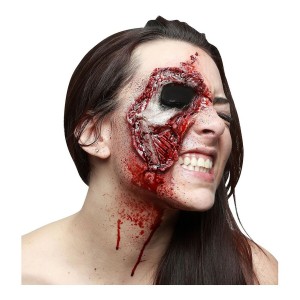 Zubehör für Verkleidung My Other Me Latex Zombies Narbe