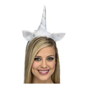 Stirnband My Other Me Weiß Bunt Einhorn S