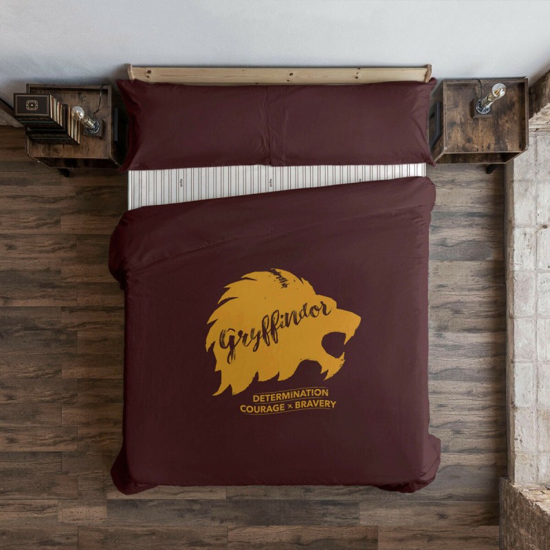 Housse de Couette Harry Potter Gryffindor Values Multicouleur 175 Fils 200 x 200 cm Lit de 120