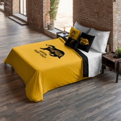 Housse de Couette Harry Potter Hufflepuff Values Jaune Multicouleur 175 Fils 220 x 220 cm Lit 2 persones