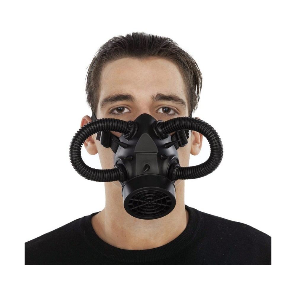 Mask My Other Me Black S One size Steampunk