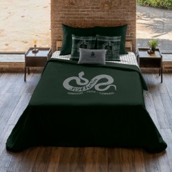 Housse de Couette Harry Potter Slytherin Value Multicouleur 175 Fils 220 x 220 cm Lit 2 persones