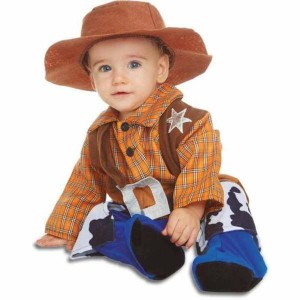 Verkleidung für Babys Billy Cowboy 7-12 Monate Blau