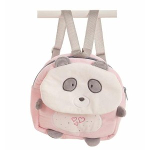 Kinderrucksack Rosa Panda 26 x 22 cm