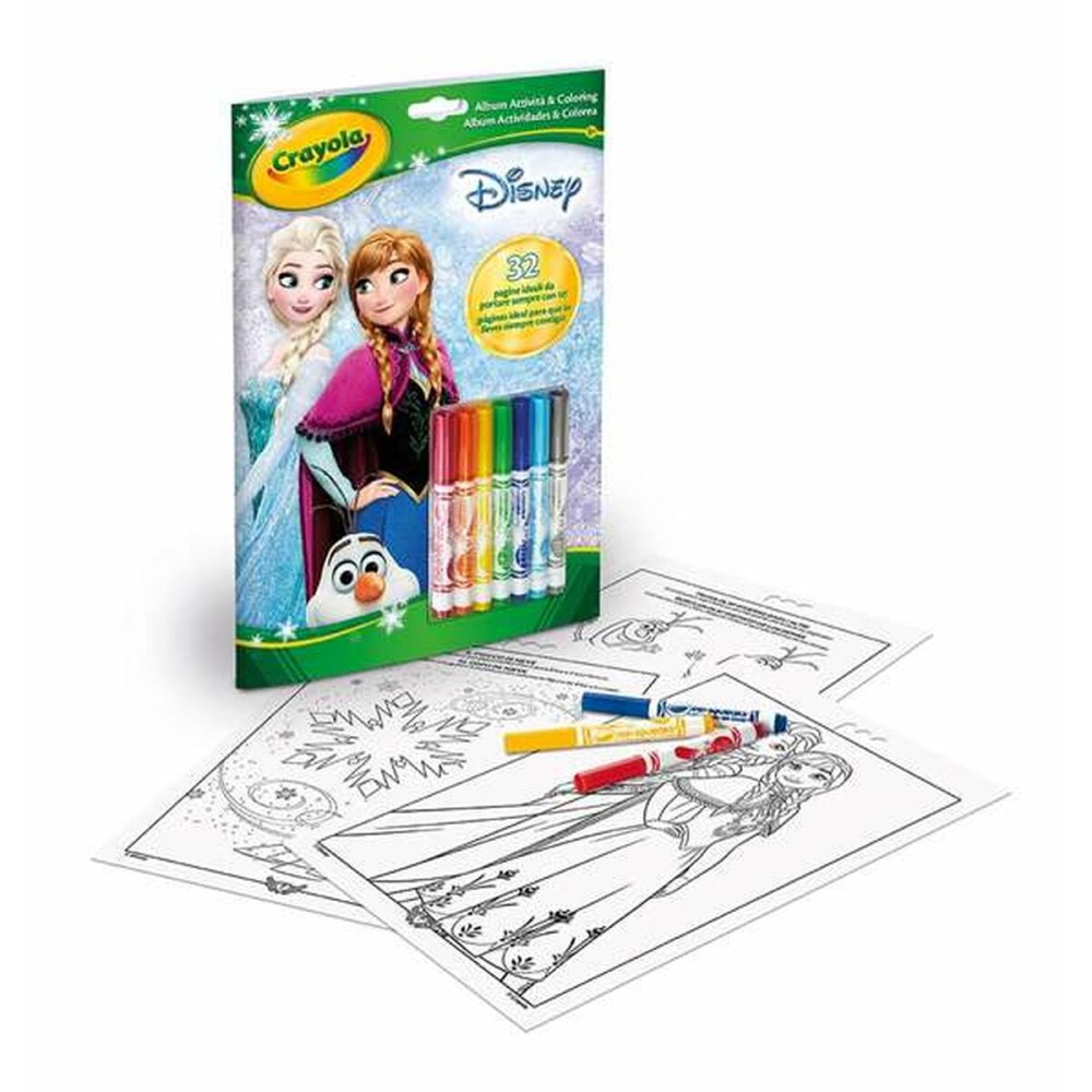Pictures to colour in Frozen 