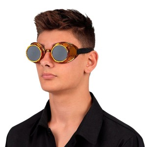 Brillen My Other Me Steampunk Einheitsgröße Bunt