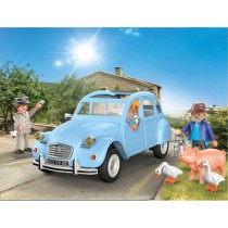 Jeu de Véhicules Playmobil Bleu Voiture 57 Pièces