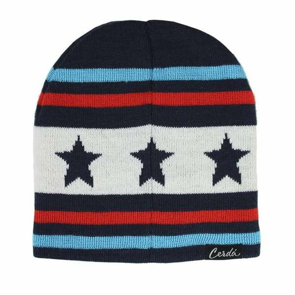 Bonnet enfant Captain America The Avengers Bleu foncé