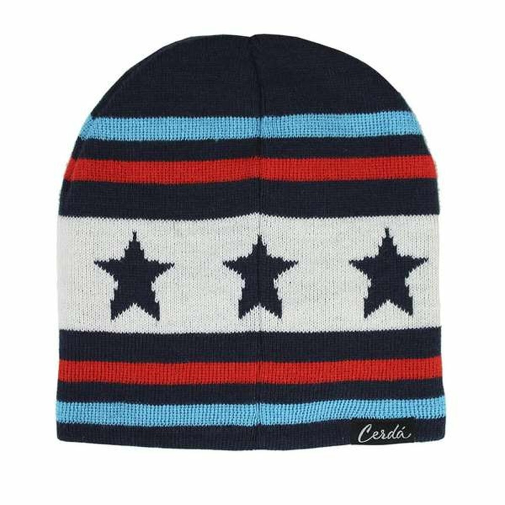 Bonnet enfant Captain America The Avengers Bleu foncé