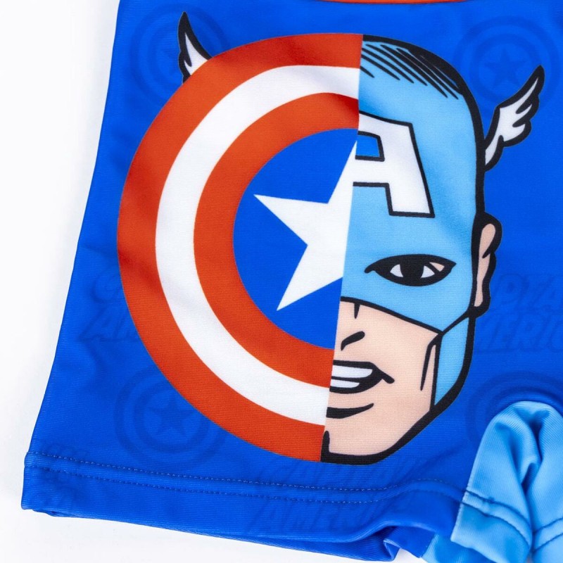 Boxer de Bain pour Enfants The Avengers Bleu foncé