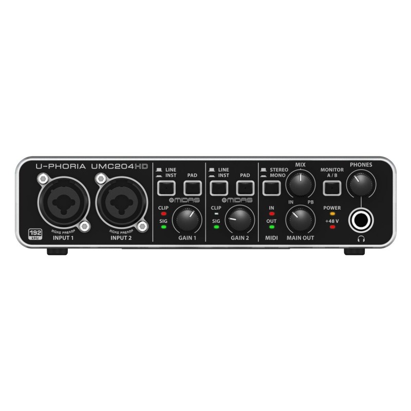 Audio-Schnittstelle Behringer UMC204HD