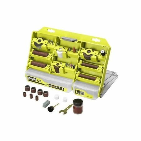 Set de polissage pour bricolage Ryobi RAR800K 120 Pièces