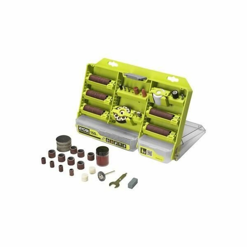 Set de polissage pour bricolage Ryobi Twist Lock RAR800K 150 Pièces