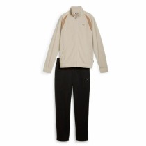 Damen-Trainingsanzug Puma Classic Tricot Suit Op Beige