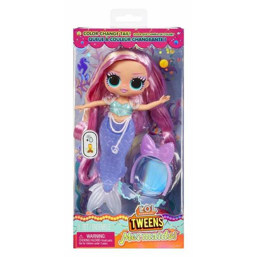 Doll LOL Surprise! Lola Waves 25,4 x 12,7 x 6,35 cm Mermaid