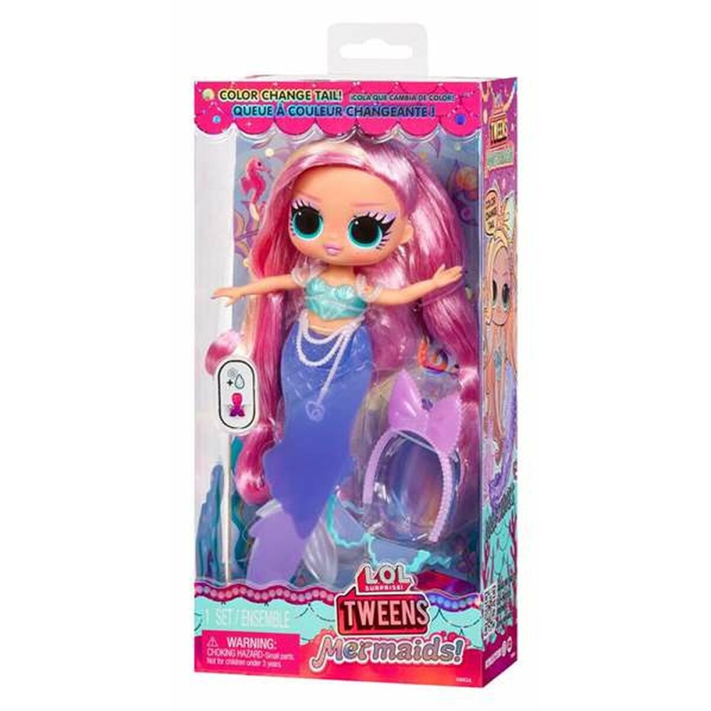 Doll LOL Surprise! Lola Waves 25,4 x 12,7 x 6,35 cm Mermaid