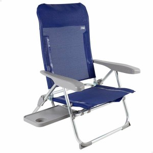 Folding Chair Aktive 47 x 57 x 89 cm Grey