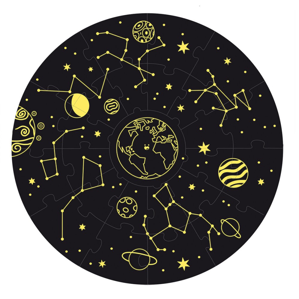 Puzzle Goula XXL Space 25 Stücke