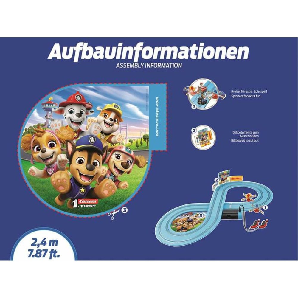 Rennbahn The Paw Patrol First race 2,4 m