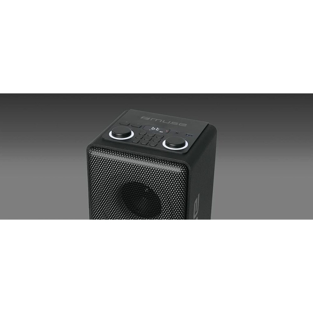 Haut-parleurs Muse M-1808 DJ 150 W Blanc Noir