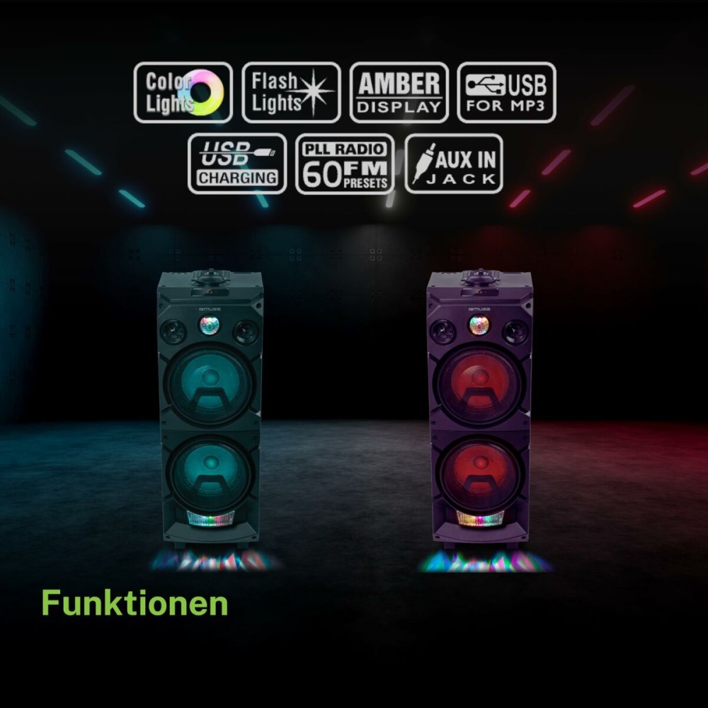 Speakers Muse M-1935 DJ Black