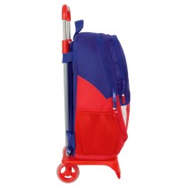 School Bag Atlético Madrid Blue White Red 32 x 44 x 16 cm