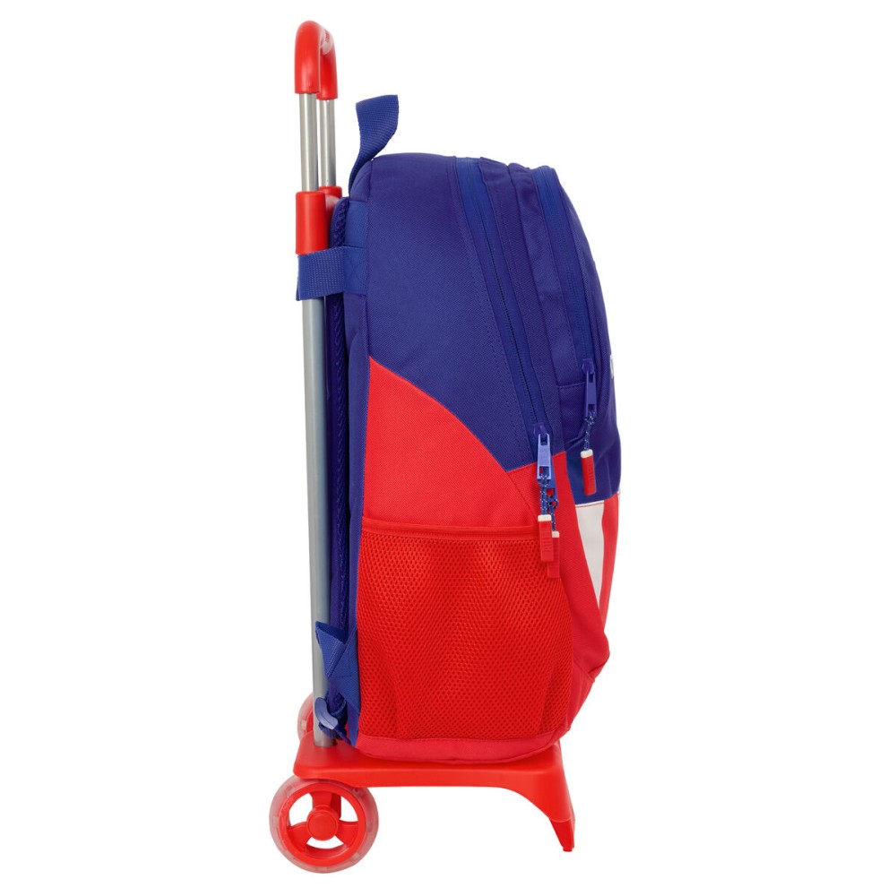 School Bag Atlético Madrid Blue White Red 32 x 44 x 16 cm