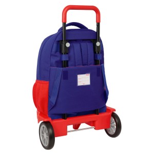 School Bag Atlético Madrid Blue White Red 33 x 45 x 22 cm