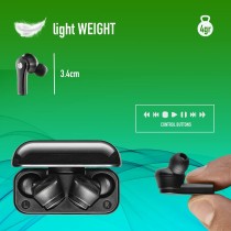Bluetooth-Kopfhörer NGS ARTICABLOOMBLACK Schwarz