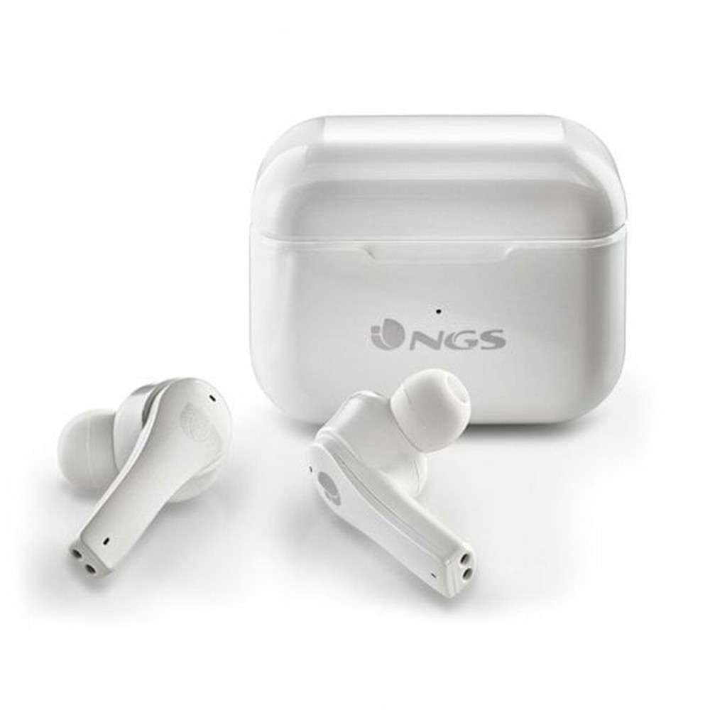 Bluetooth-Kopfhörer NGS ARTICABLOOMWHITE Weiß Schwarz