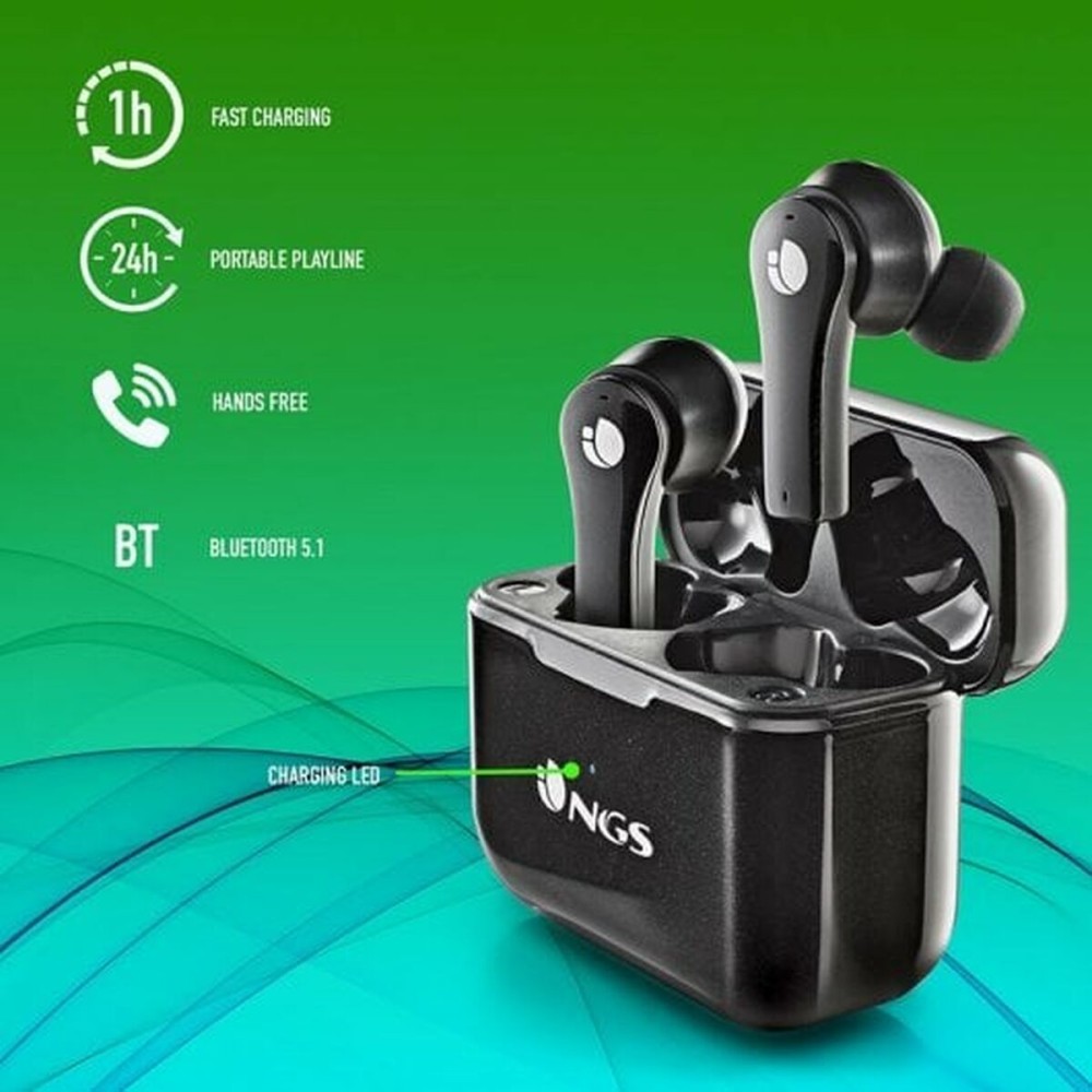 Oreillette Bluetooth NGS ARTICABLOOMBLACK Noir