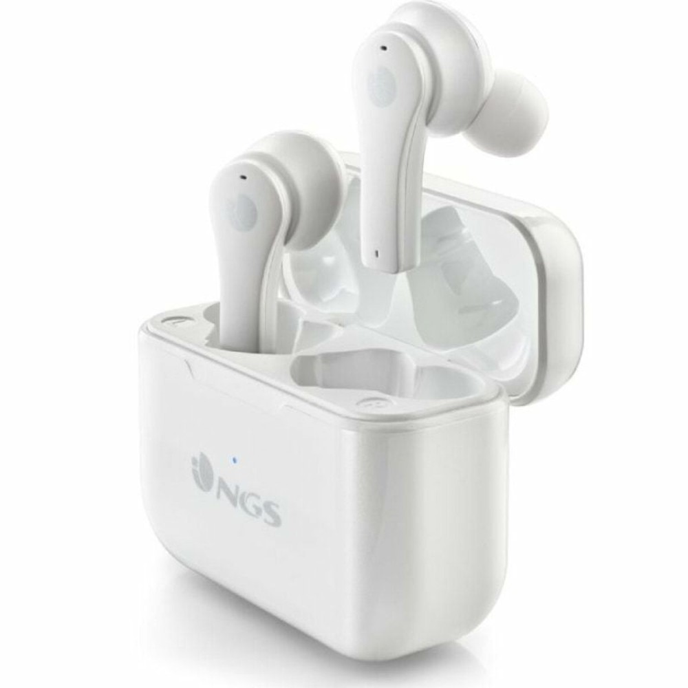 Bluetooth-Kopfhörer NGS ARTICABLOOMWHITE Weiß Schwarz