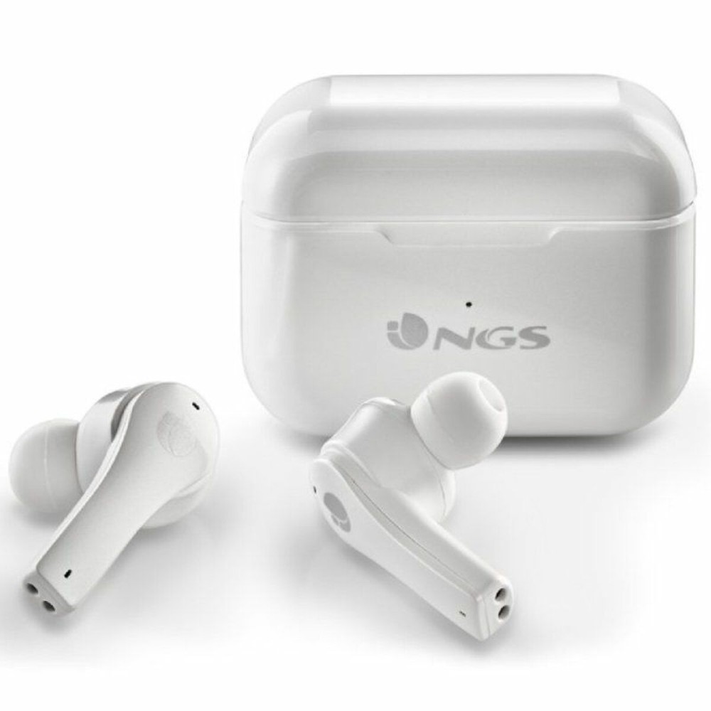 Bluetooth-Kopfhörer NGS ARTICABLOOMWHITE Weiß Schwarz