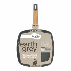 Grill pan San Ignacio Earth Grey SG-6754 Grey Aluminium 28 x 28 cm