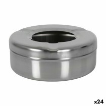Cendrier Confortime Acier 9,5 x 9,5 x 4 cm (24 Unités)