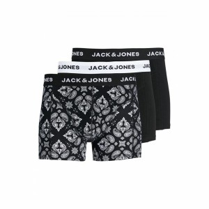 Men's Boxer Shorts Jack & Jones Jacparis Trunks Black