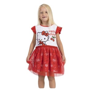 Kleid Hello Kitty Rot