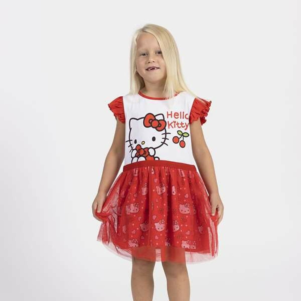 Kleid Hello Kitty Rot