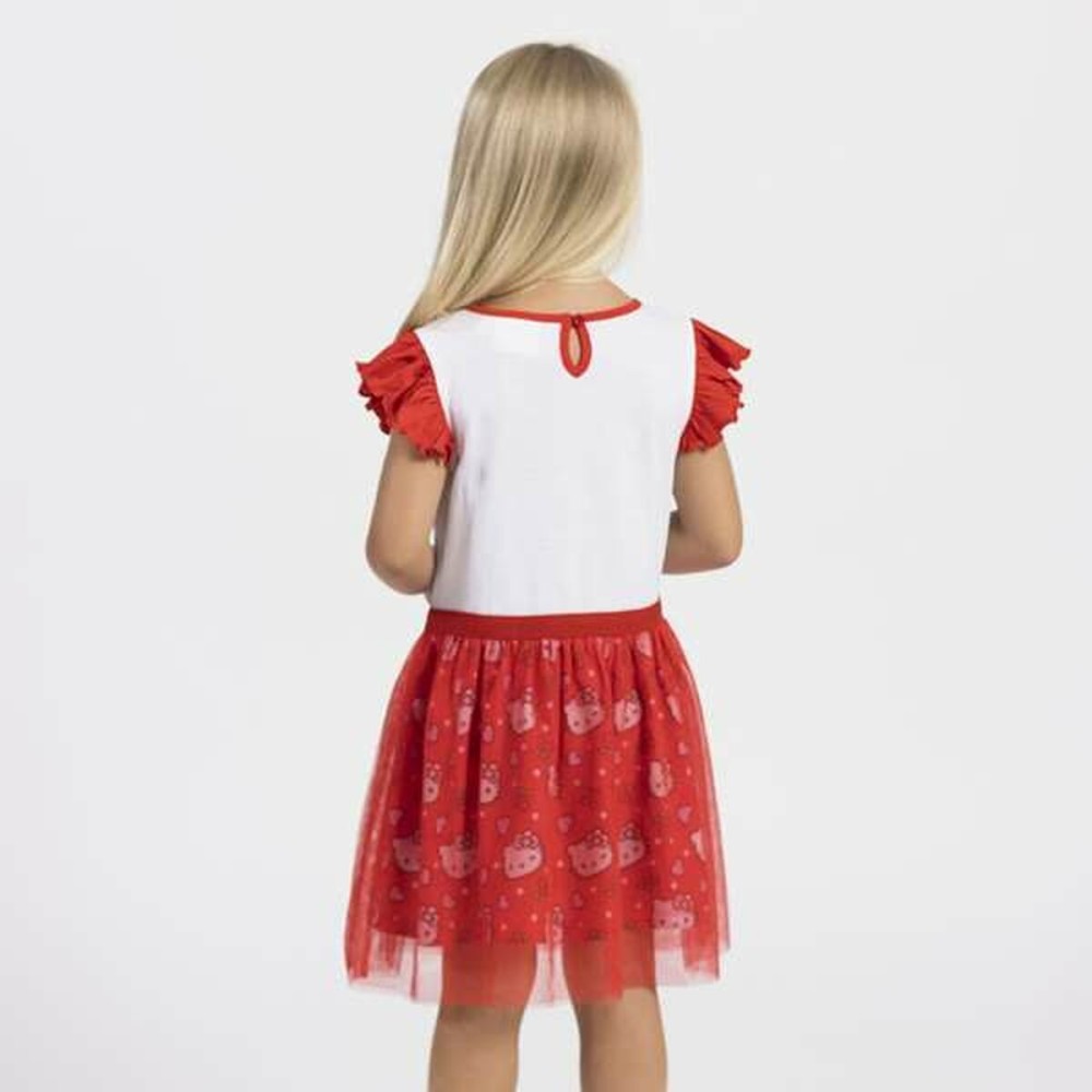 Kleid Hello Kitty Rot