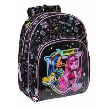 Child bag Monster High Black 28 x 34 x 10 cm