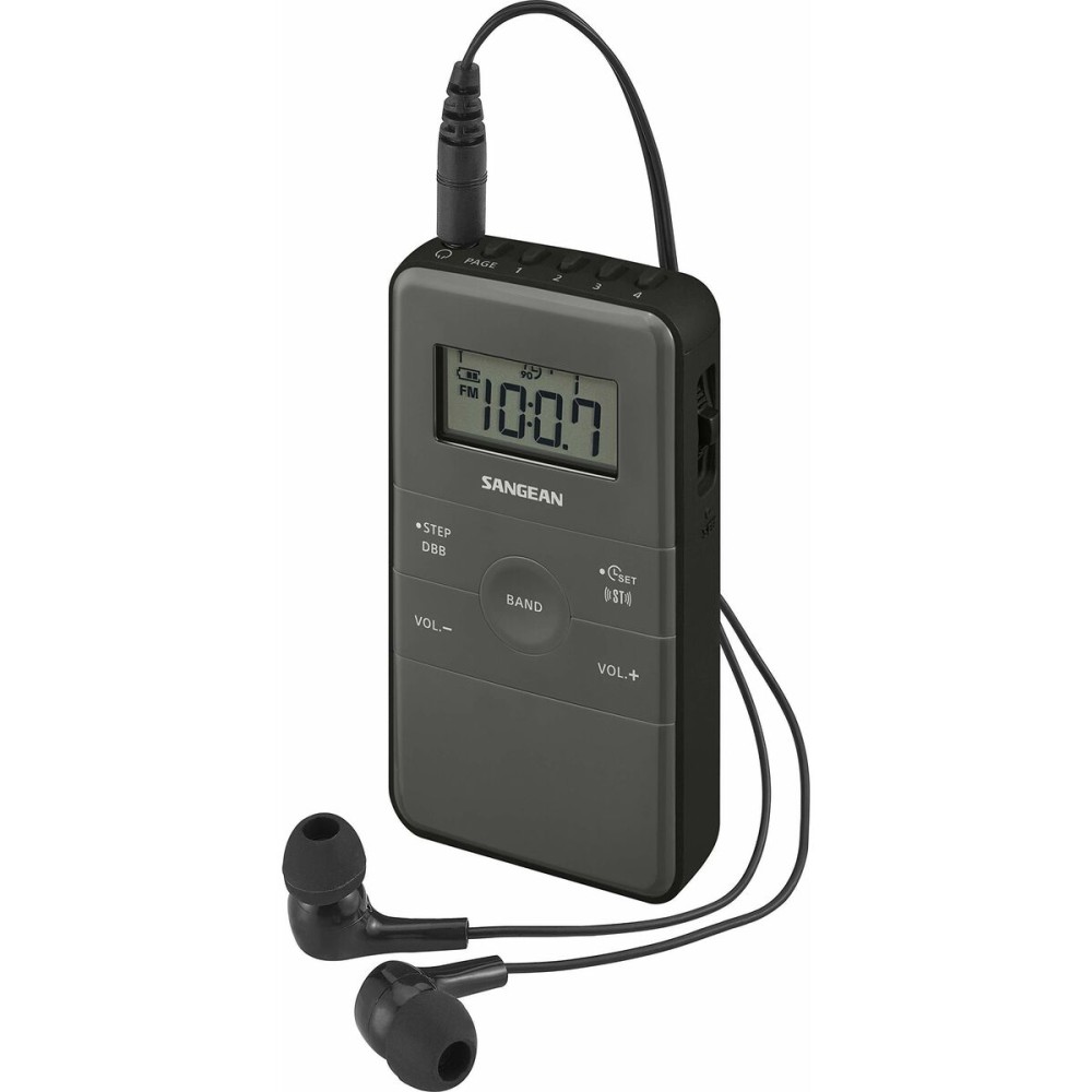 Transistor Radio Sangean DT-140 Black AM/FM