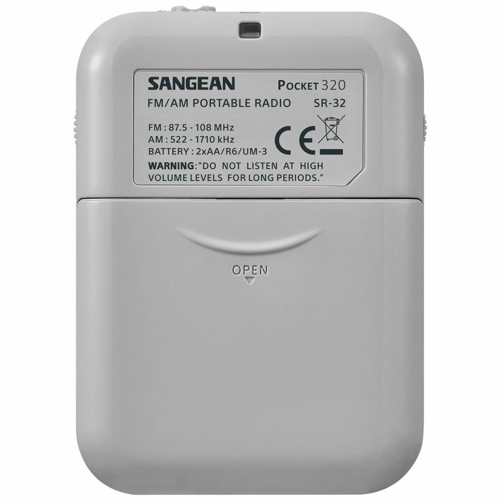 Tragbares Radio Sangean SR-32 Weiß AM/FM