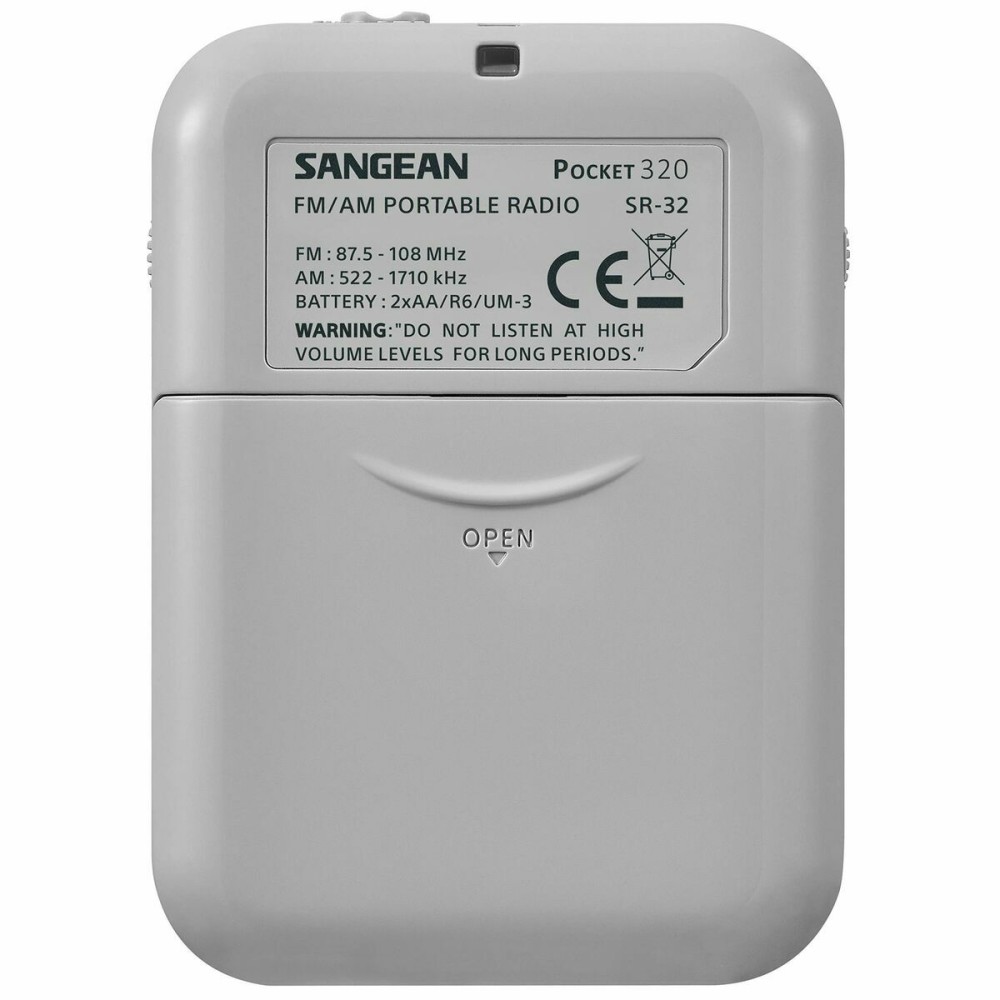 Tragbares Radio Sangean SR-32 Weiß AM/FM