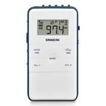 Tragbares Radio Sangean DT-140 Blau Weiß