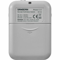 Tragbares Radio Sangean SR-32 Weiß AM/FM