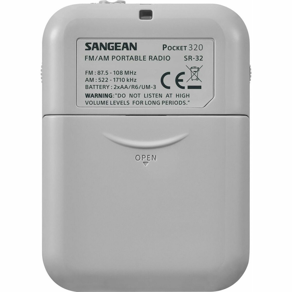 Tragbares Radio Sangean SR-32 Weiß AM/FM